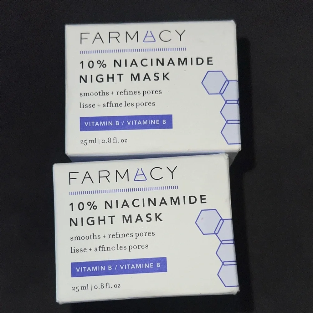 Farmacy 10% Niacinamide Night Mask — 2x NEW